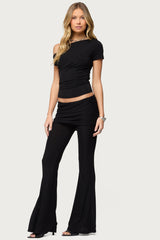 Halli Foldover Mini Skirt Pants