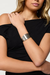 Layered Wire Cuff Bracelet