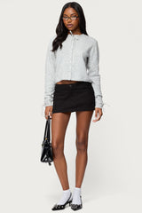 Vickie Ribbon Knit Cardigan