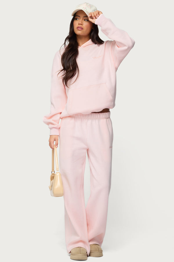 Basic Girl Wide Leg Edikted Sweatpants