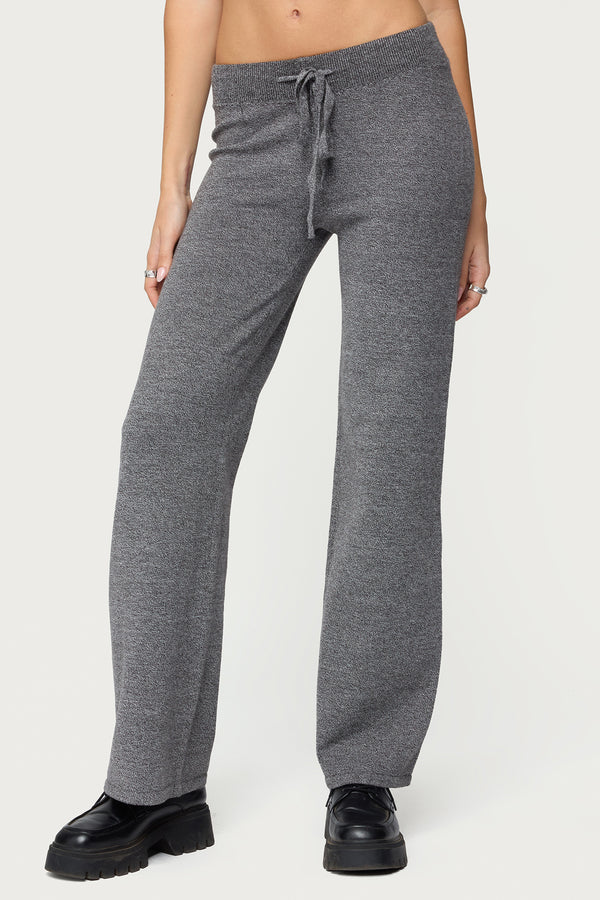 Ayah Straight Leg Knit Pants
