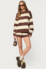 Riley Oversized Striped Sweater