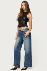 Alexander Sequin Top