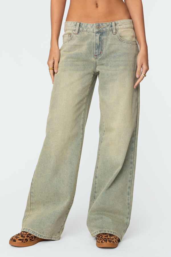 Ace Low Rise Baggy Jeans