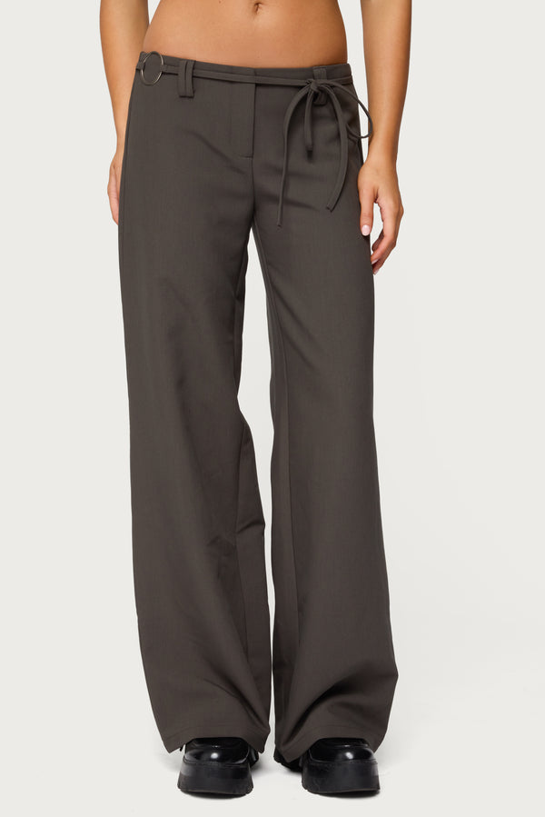 Raphael Tie Belt Pants