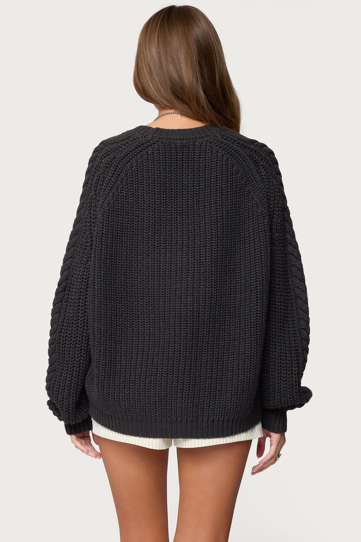 Lira Chunky Cable Knit Sweater