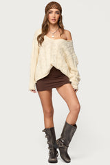 Aisha Low Rise Mini Skirt