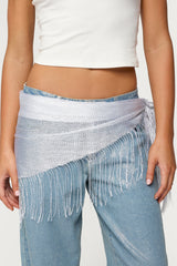 Fringed Waist Scarf