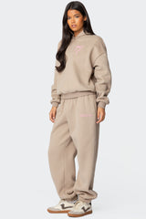 Sasha Bow Detail Sweatpants