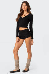 Rebekah Ribbed Shorts