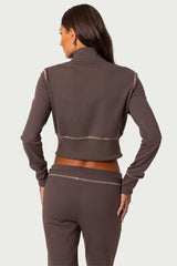 Alexia Zip Up Sweatshirt