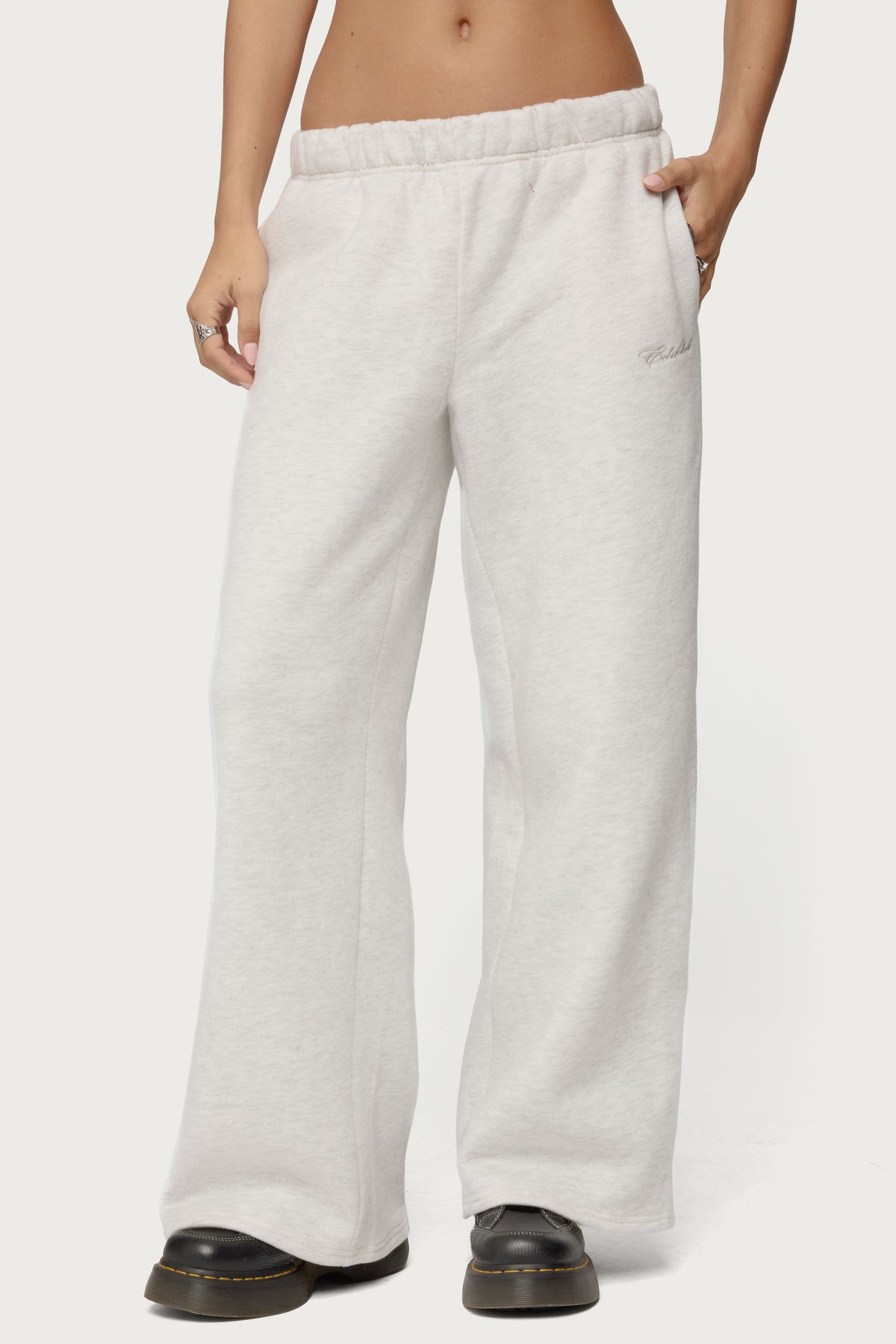 Basic Girl Wide Leg Edikted Sweatpants