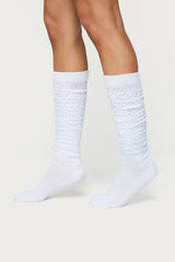 Knee High Scrunch Socks