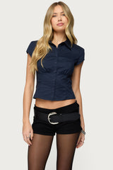 Massie Tailored Button Up Shirt