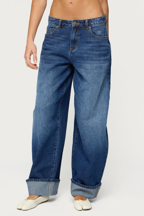 Kella Low Rise Baggy Jeans