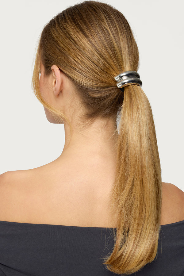 Sleek Double Cuff Hair Tie