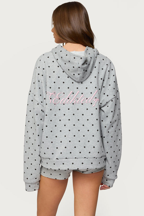 Chelsie Polka Dot Hoodie