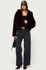Kamilah Overszied Faux Fur Coat