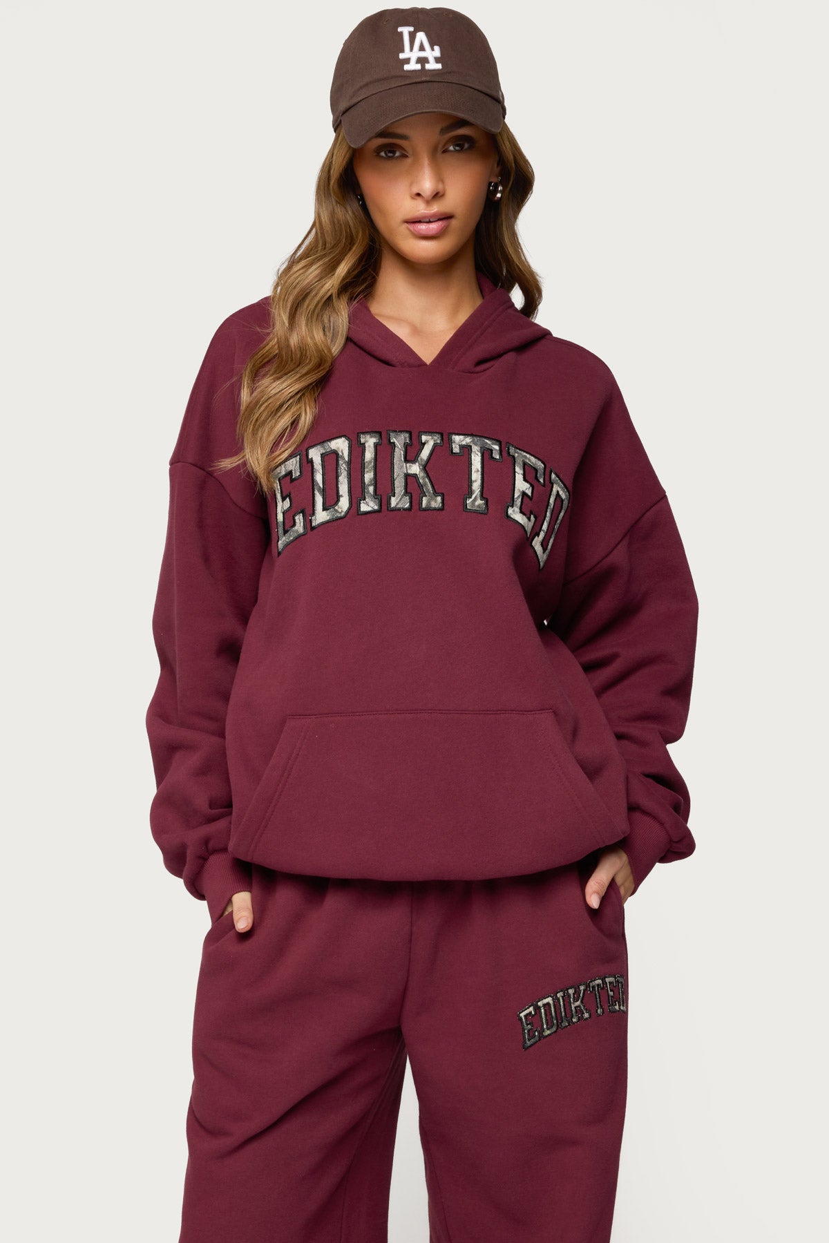 Camo Crush Edikted Oversized Hoodie