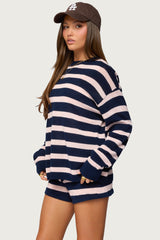 Amaris Oversized Striped Sweater