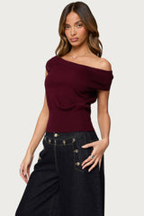 Michaela Off Shoulder Knit Top