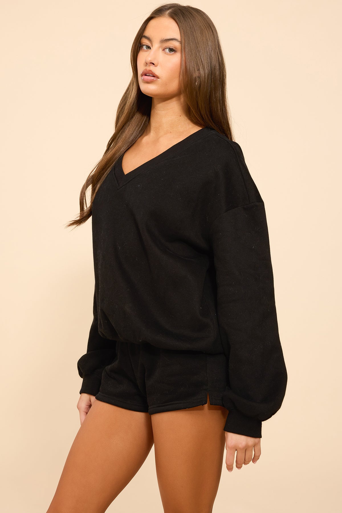 Bronte V Neck Sweatshirt