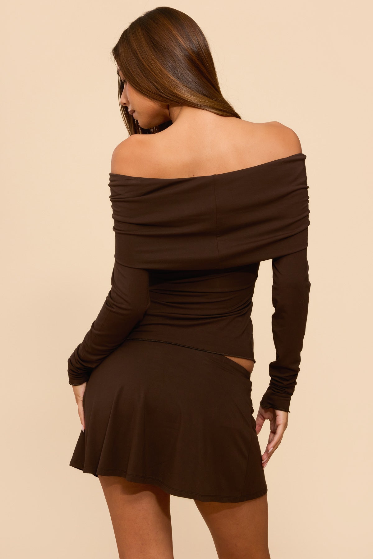 Habiba Foldover Off Shoulder Top