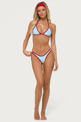 Dina Contrast Bikini Bottom