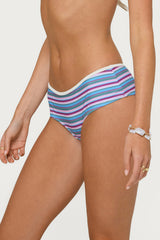 Carlota Striped Boyshort Bikini Bottom