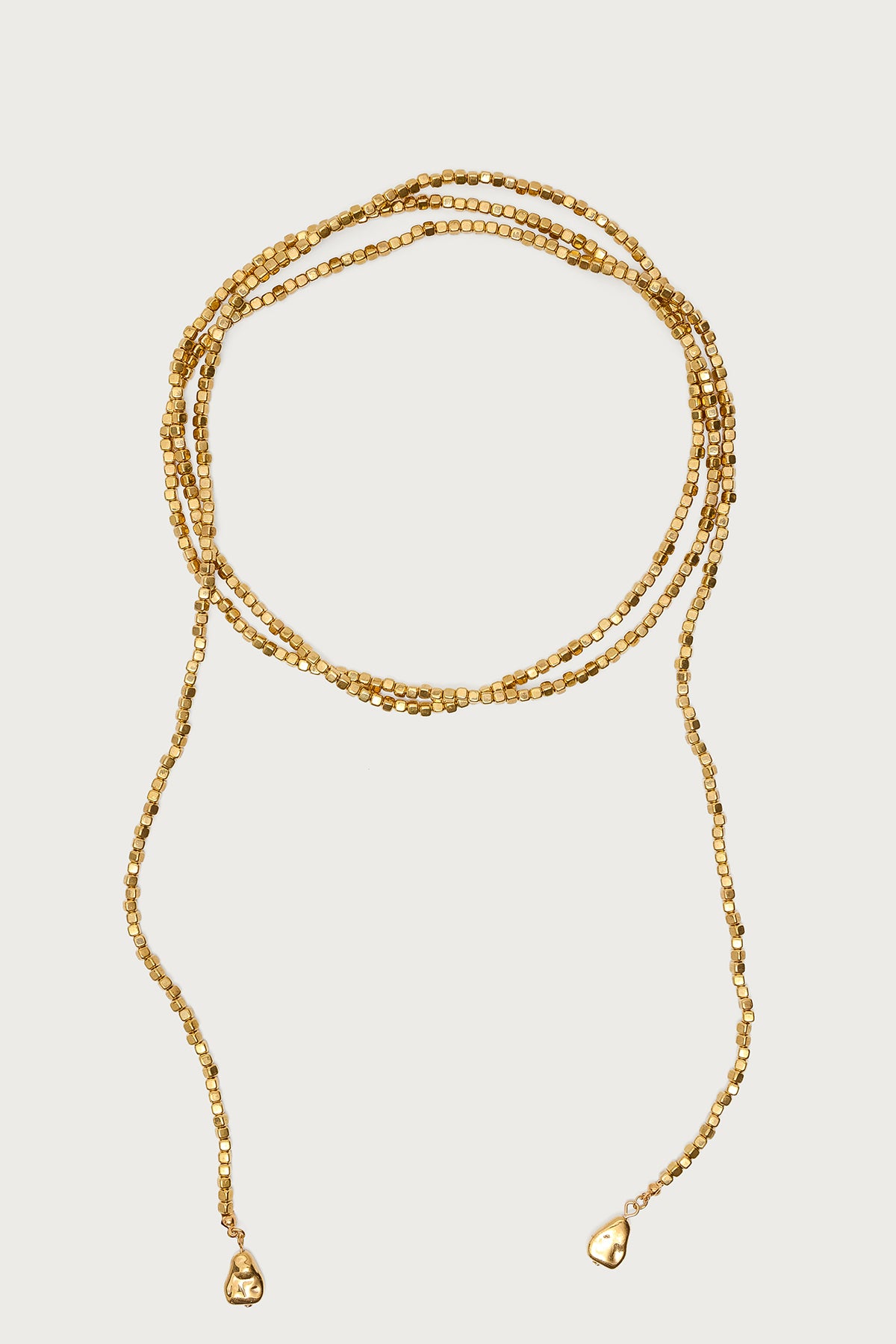 Wrap Around Beaded Necklace