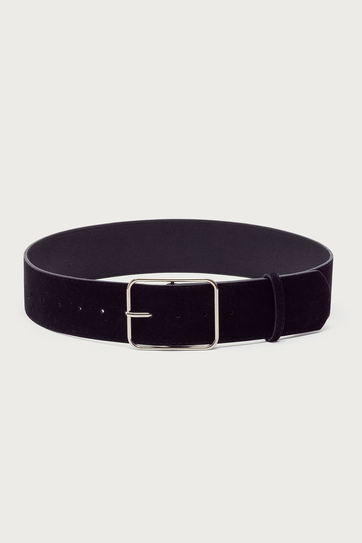 Chunky Faux Suede Belt