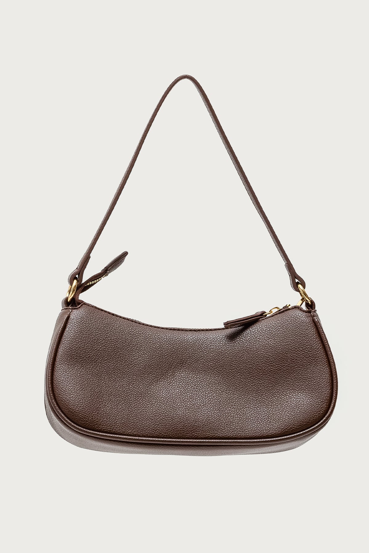 Zinnia Faux Leather Buckle Bag