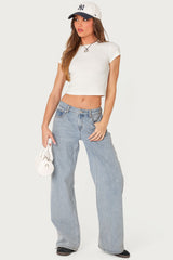 Better Basics Cropped T Shirt