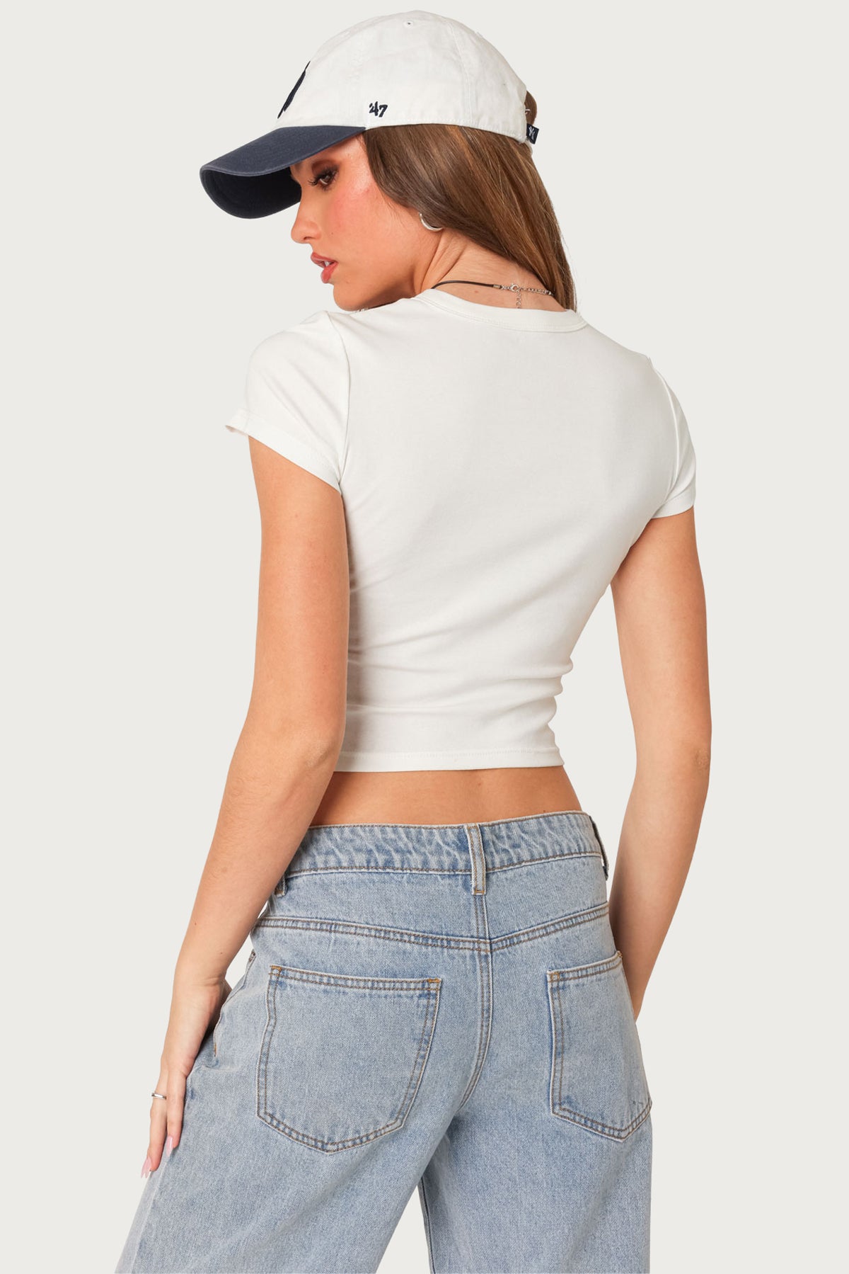 Better Basics Cropped T Shirt