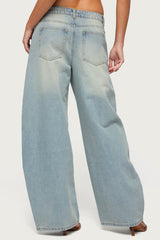 Ilara Low Rise Barel Jeans