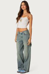 Carpenter Low Rise Baggy Jeans