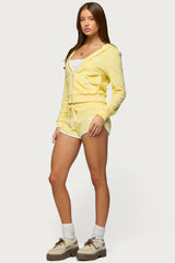 Madilyn Terry Cloth Shorts