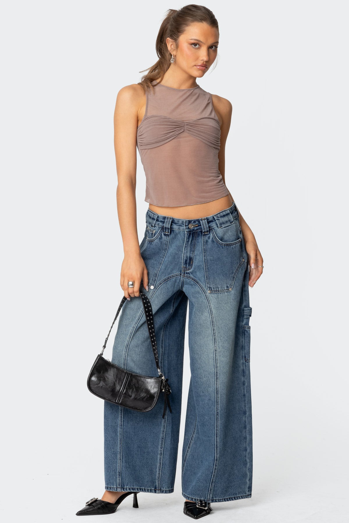 Tal Low Rise Baggy Carpenter Jeans