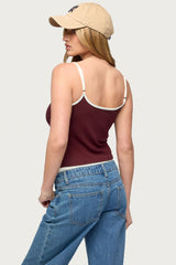 76 Contrast Tank Top