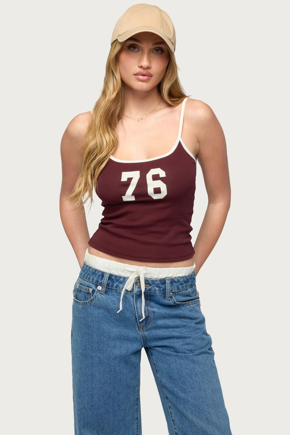 76 Contrast Tank Top