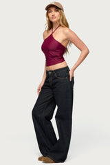Alaynah Halter Top