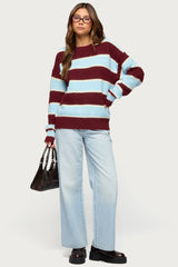 Conrad Striped Knit Sweater