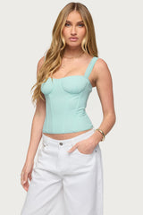 Marcella Wide Strap Corset