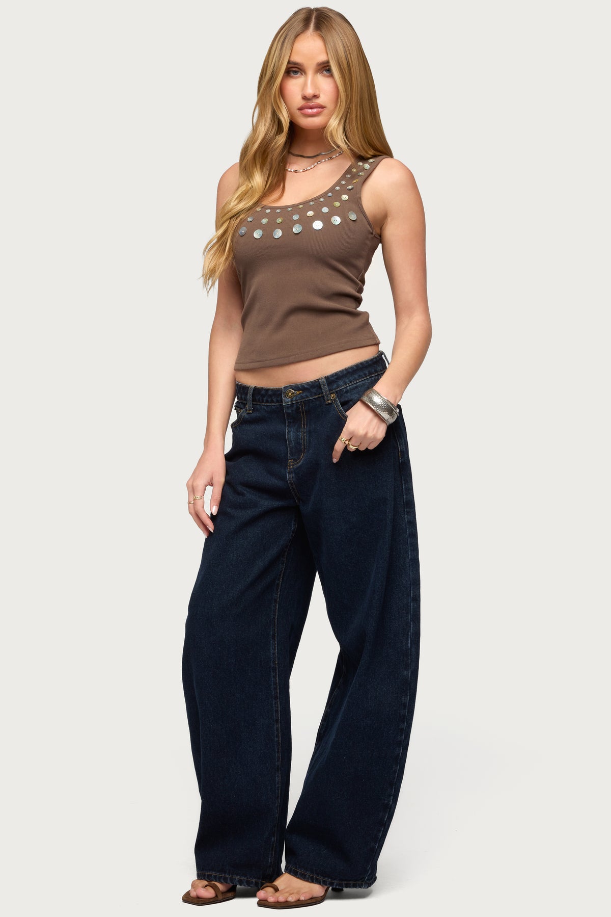 Beach Babe Scoop Tank Top