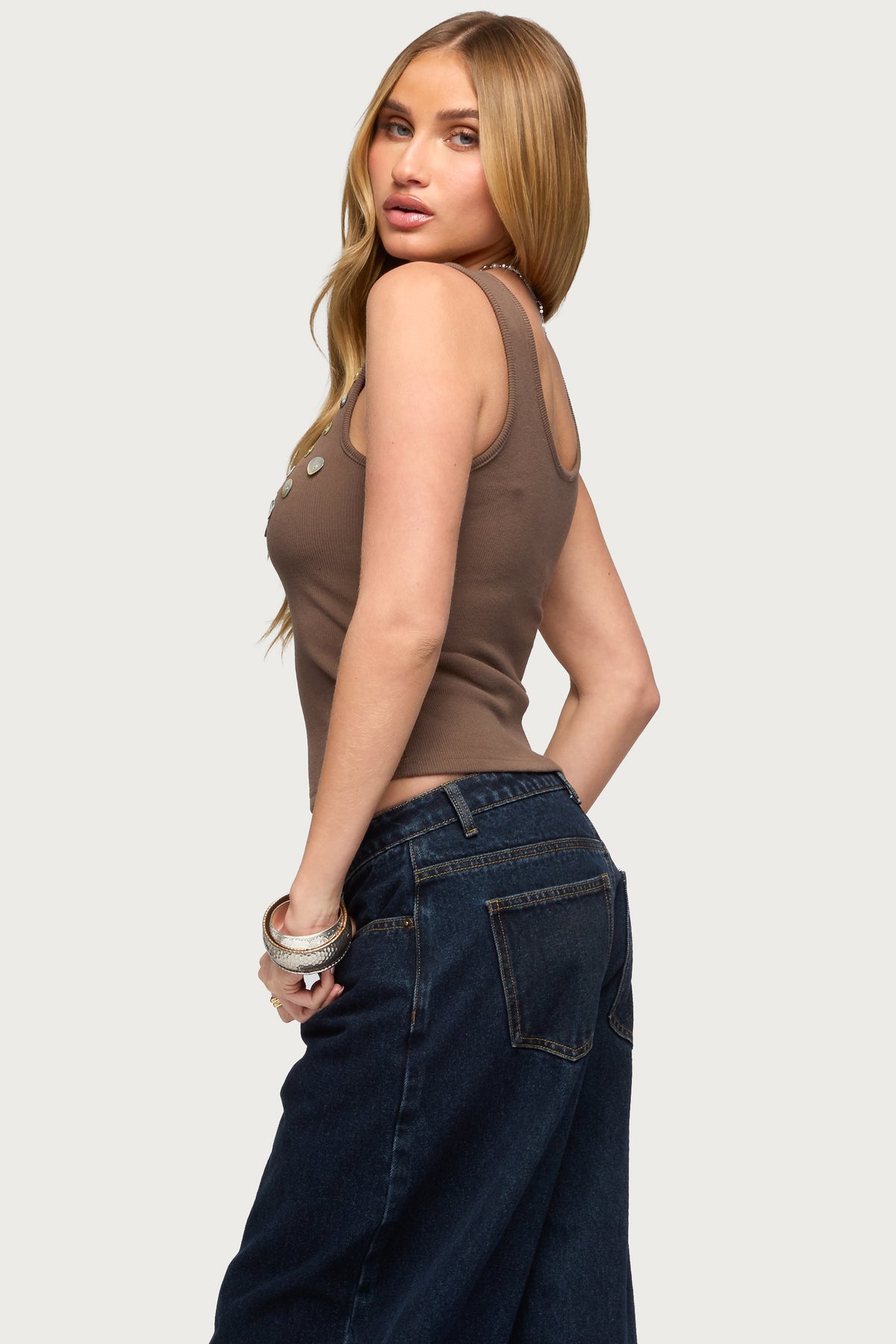 Beach Babe Scoop Tank Top