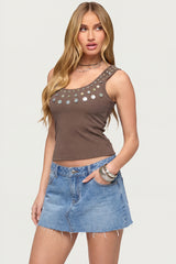 Beach Babe Scoop Tank Top