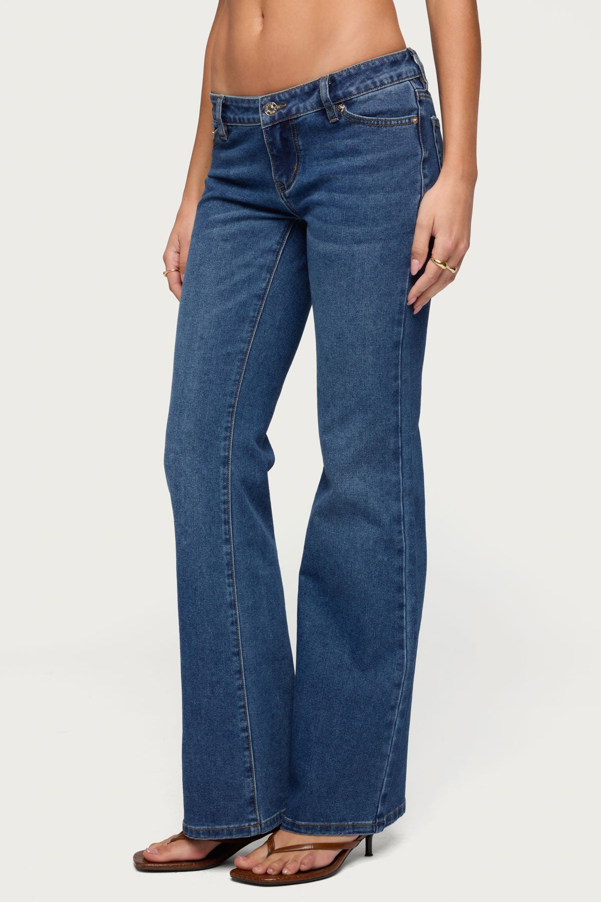 Vania Ultra Low Rise Bootcut Jeans
