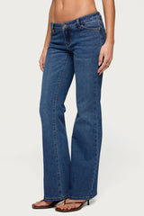 Vania Ultra Low Rise Bootcut Jeans