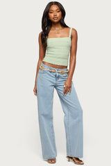 Tall Raelynn Washed Low Rise Baggy Jeans