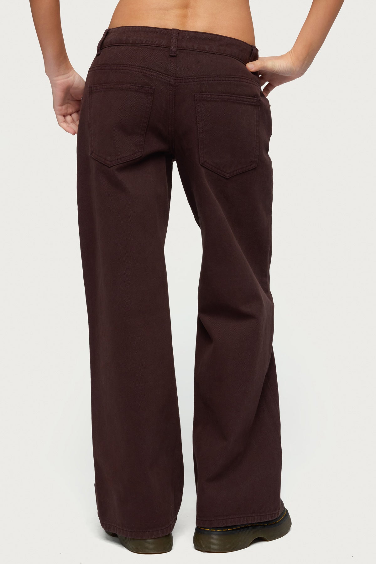 Petite Roman Low Rise Baggy Jeans